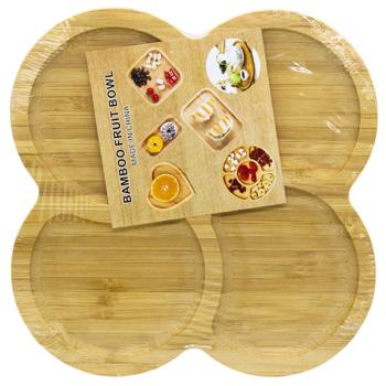 Менажниця дерев'яна YD2235-1 - купити, ціни на КОСМОС - фото 2