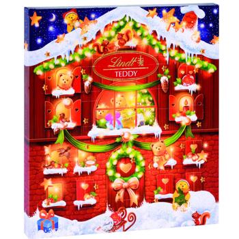 Lindt Teddy Advent Calendar 128g