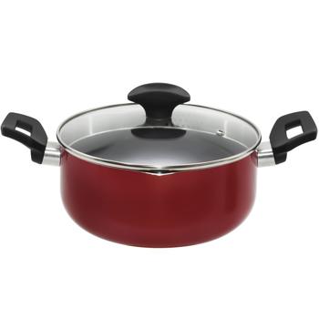 Actuel Red Pan with Lid 24cm 4.2l - buy, prices for  - photo 1