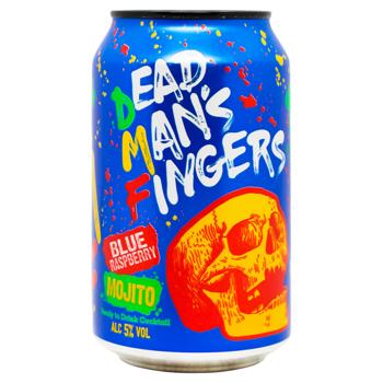 Dead Man's Fingers Raspberry&Mojito Low-Alcohol Drink 5% 0.33l - buy, prices for ULTRAMARKET - photo 1