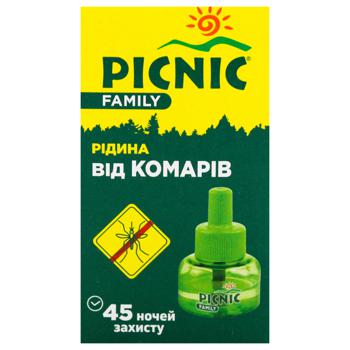 Picnic Family Liquid Mosquito Repellent 30ml 45 Nights - buy, prices for Tavria V - photo 3