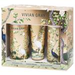 Vivian Gray Birds of Paradise Shower Gel 250ml Body Lotion 250ml Hand Cream 75ml Set