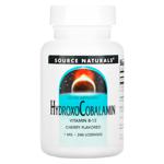 Вітамін В12 Source Naturals Гідроксікобаламін зі смаком вишень 1мг 240 льодяників