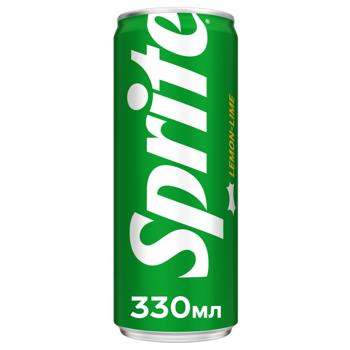 Напій газований Sprite 0,33л - купити, ціни на КОСМОС - фото 1