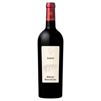 Вино Baron Philippe de Rothschild Reserve Mouton Cadet Graves Blanc біле сухе 13% 0,75л - купити, ціни на МегаМаркет - фото 1