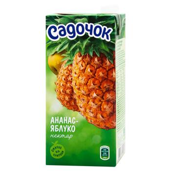 Sadochok Apple-pineapple Nectar 0.95l - buy, prices for Biotus - photo 1