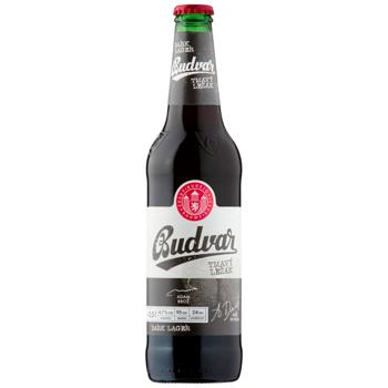 Beer Budweiser budvar 4.7% 500ml glass bottle - buy, prices for MegaMarket - photo 1