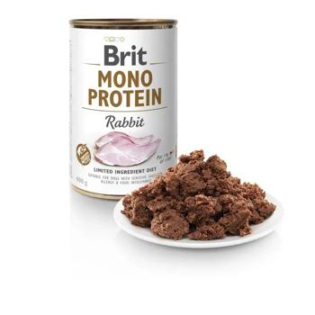 Brit Care Mono Protein набір вологого корму для собак 5+1 шт х 400 г - кролик - купити, ціни на MasterZoo - фото 2