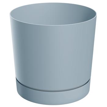 Горщик Prosperplast Tubo світло-сірий 24см - купити, ціни на Таврія В - фото 1