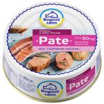 Продукт из икры трески Водний Світ Pate с копченым лососем 80г