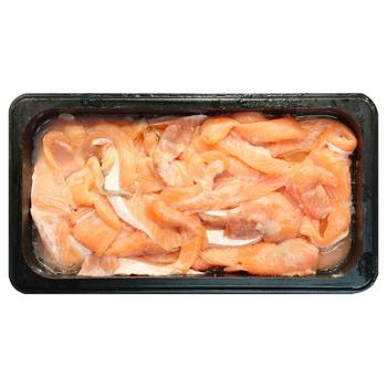 Лосось Fish Good обрезь слабосоленый в масле - купить, цены на Чудо Маркет - фото 1