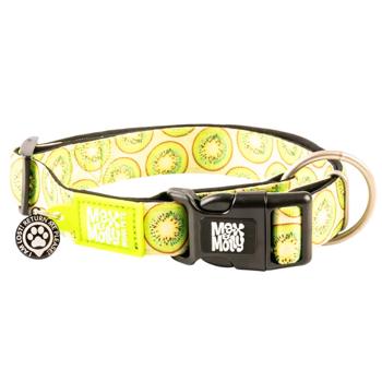 Max and Molly Smart ID Polyester Dog Collar with QR Code 22-35cm / 15mm with Kiwi Print - buy, prices for MasterZoo - photo 1