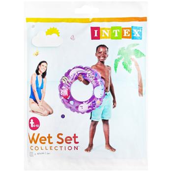Круг Intex надувний для плавання 61см в асортименті - купити, ціни на Auchan - фото 3