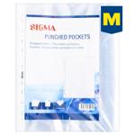 Sigma Punched Pockets A4 100pcs
