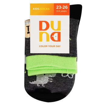 Duna Children's Socks s.16-18 Dark Grey - buy, prices for NOVUS - photo 1