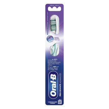 Oral-B Pro-3DWhite Advanced Medium Toothbrush - buy, prices for COSMOS - photo 1