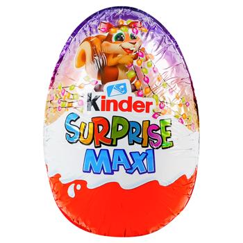 Яйце шоколадне Kinder Surprise Maxi 100г - купити, ціни на КОСМОС - фото 3
