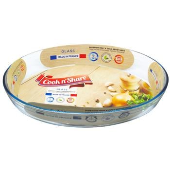 Pyrex Cook n'ShareForm for baking of heat-resistant glass oval 39X27cm 4l - buy, prices for - photo 1