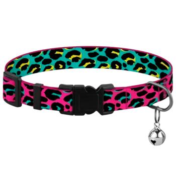 Barksi BronzeDog Urban Art Леопард нейлоновий нашийник для котів XS - різнокольоровий - купити, ціни на MasterZoo - фото 1