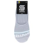 Premier Socks Men's Freedom Liner Socks s.25, 27, 29 Light Grey
