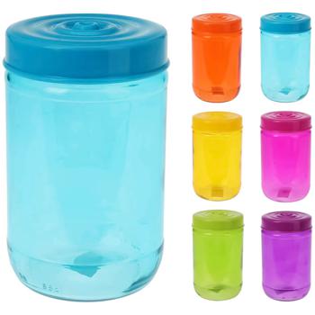 Банка для зберігання Excellent Houseware скляна з кришкою 660мл в асортименті - купити, ціни на Auchan - фото 1