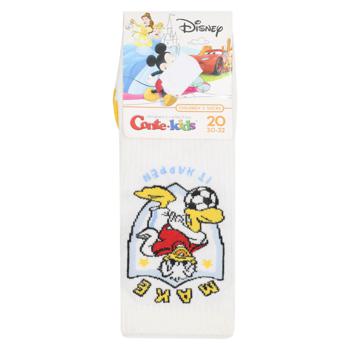 Шкарпетки Conte-kids Disney дитячі білі 20р - купити, ціни на ULTRAMARKET - фото 1