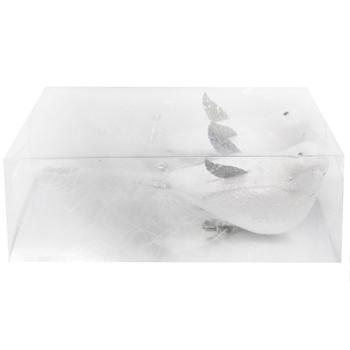 Набір пташок 2 шт, 17*11*6 см білі арт. JX24050 9245 И719 - купити, ціни на Таврія В - фото 1