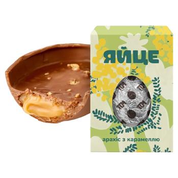 Яйце TOM арахіс з карамеллю 120 г - купити, ціни на Grono - фото 1