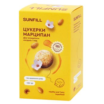 Конфеты Sunfill Марципан без сахара и глютена 150г - купить, цены на Auchan - фото 4