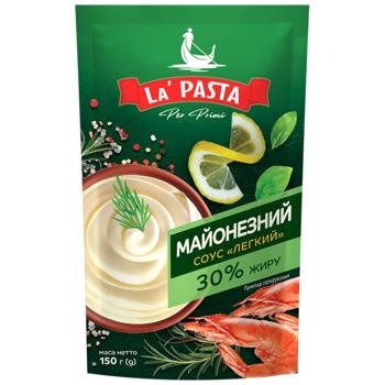 Соус майонезний La Pasta Легкий 30% 150 г дой-пак - купити, ціни на Епіцентр FOOD - фото 1