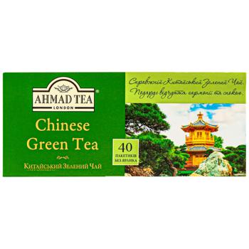 Чай зелений Ahmad Tea Китайський 1,8г*40шт - купити, ціни на Епіцентр FOOD - фото 2