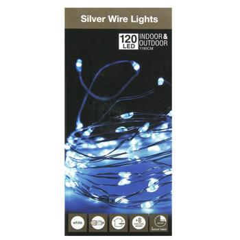 Koopman Outdoor Electric Garland 120 LED 15m White - buy, prices for - photo 2