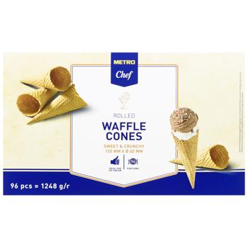 Metro Chef Rolled Waffle Cones 96pcs