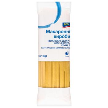 Макаронні вироби Aro Вермішель довга 1кг - купити, ціни на - фото 1