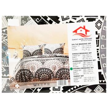 Lorine Calico Bedding Set 200х220/220х240/50х70cm*2pcs - buy, prices for Vostorg - photo 2