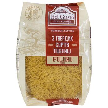 Bel Gusto Short Vermicelli Pasta 400g - buy, prices for ULTRAMARKET - photo 1
