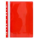 Axent Perforated Red Folder A4