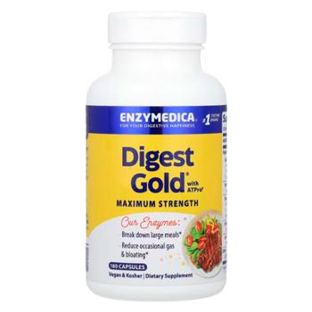 Пищеварительные ферменты Enzymedica Digest Gold с ATPro 180 капсул - купить, цены на Biotus - фото 1