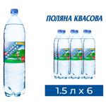 Вода мінеральна Поляна Квасова сильногазована 1,5л