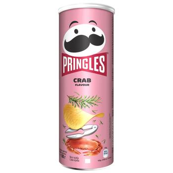 Чипсы Pringles картофельные со вкусом краба 165г - купить, цены на Grono - фото 1