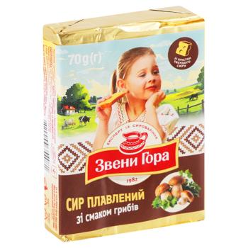 Zveni Hora Processed Cheese with Mushroom Flavor 36% 70g - buy, prices for NOVUS - photo 2