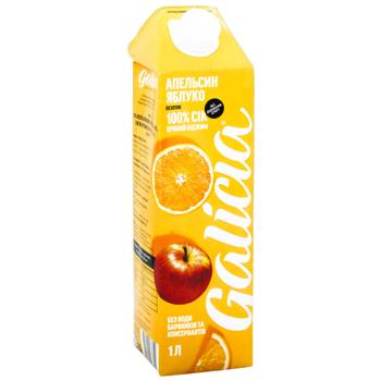 Сік Galicia апельсиново-яблучний 1л - купити, ціни на Біотус - фото 1