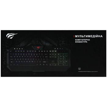Клавіатура Havit мембранна ігрова дротова HV-KB510L