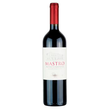 Вино Mastroberardino Mastro Rosso Campania червоне сухе 12,5% 0,75л - купити, ціни на WINETIME - фото 1