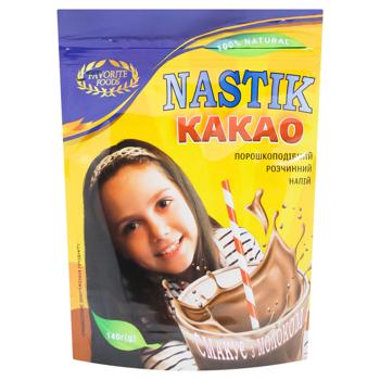 Какао-напиток Favorite Foods Nastik 140г - купить, цены на - фото 1