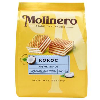 Molinero Coconut Waffles 200g - buy, prices for - photo 2