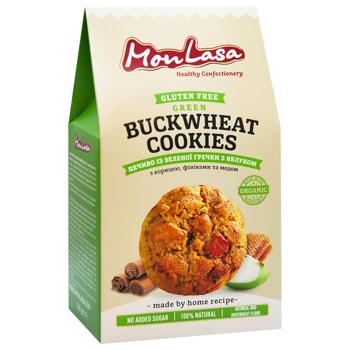 Mon Lasa Cookies from Green Buckwheat with Apple 120g - buy, prices for - photo 2