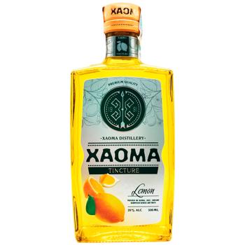 Настоянка Хаома 20% 0.5л Лимон - купити, ціни на Восторг - фото 1