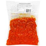 Морковь вареная нарезанная кубиками 500г