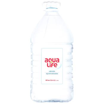 Aqua Life Non-Carbonated Drinking Water 5l - buy, prices for COSMOS - photo 1